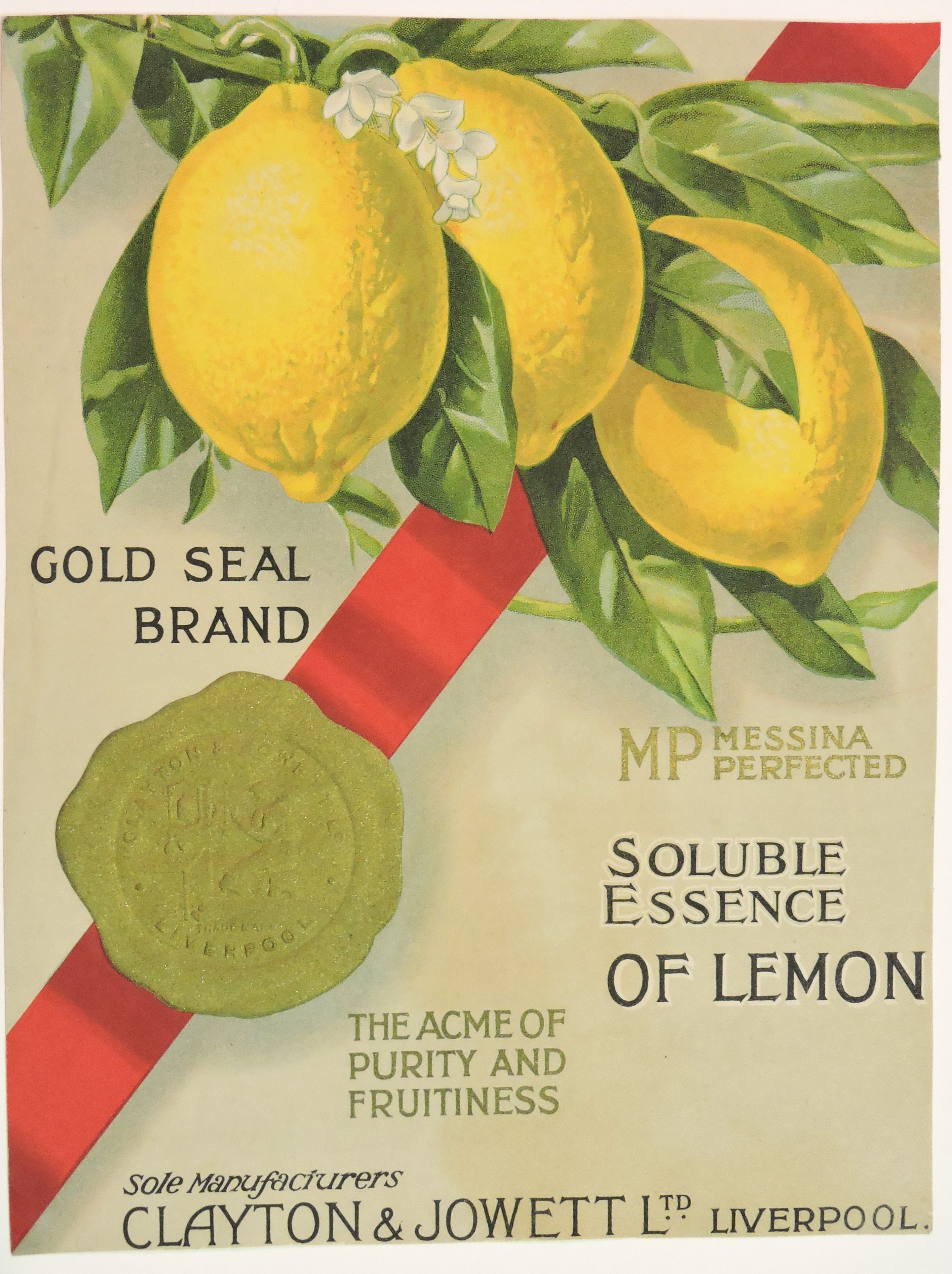 Gold seal brand. Bill Bagley Rocks and Minerals